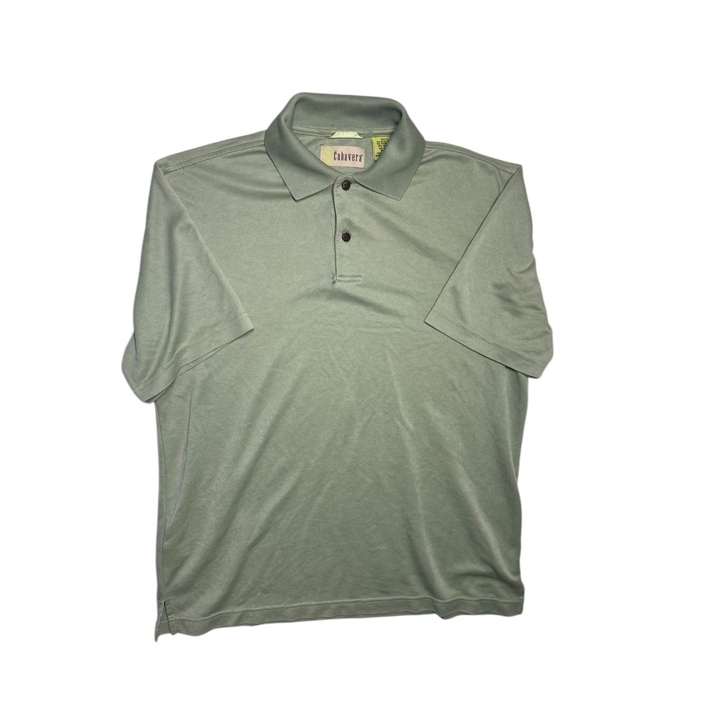Cubavera Men's S Green Short Sleeve Polo Shirt Casual Knit (See Desc)